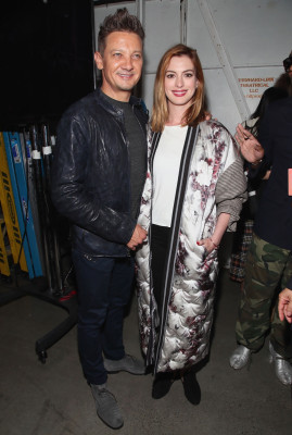Anne Hathaway-Bosideng Show at NYFW 