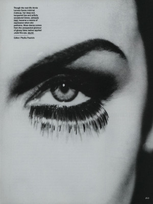 Annie Lennox for US Vogue October 1992 by Mikael Jansson