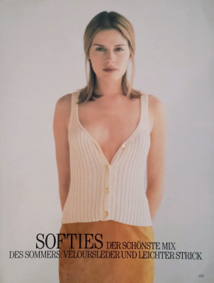 Annie Morton for Marie Claire Germany 1994