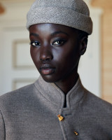 Anok Yai ~ Loro Piana F/W 2024.25 by Mario Sorrenti