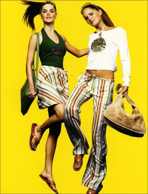 Anne Vyalitsina, Anouck Lepére, Leticia Birkheuer, Marcelle Bittar for Escada&#039;04