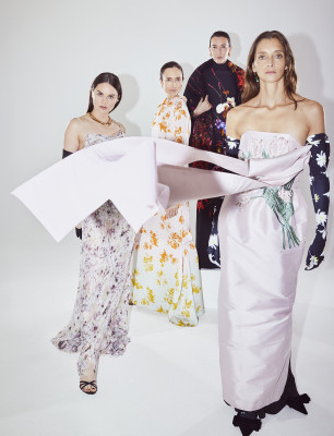 Anouck Lepere, Delfine Bafort, Hannelore Knuts, Kim Peers for Knack Week Dec 24