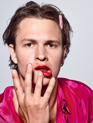 Ansel Elgort for V Man Magazine // 2019