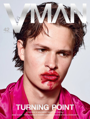 Ansel Elgort for V Man Magazine // 2019