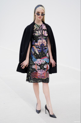 Anya Taylor-Joy - Dior FW 2022/2023 Show at PFW 03/01/2022