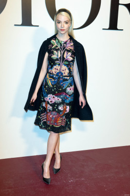 Anya Taylor-Joy - Dior FW 2022/2023 Show at PFW 03/01/2022