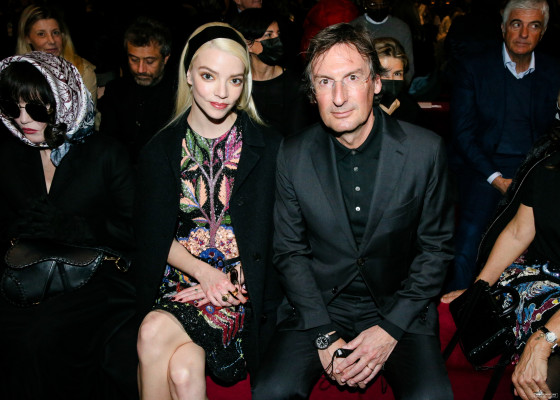 Anya Taylor-Joy - Dior FW 2022/2023 Show at PFW 03/01/2022