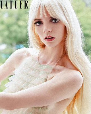 Anya Taylor-Joy by Jack Waterlot for Tatler // October 2021