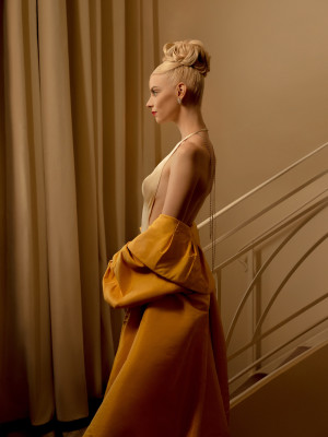 Anya Taylor-Joy by Kanya Iwana for 73rd Primetime Emmy Awards in LA 09/19/2021