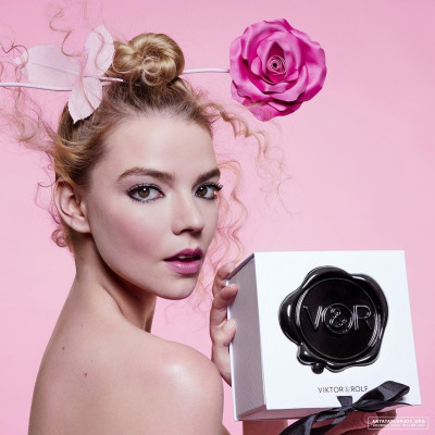 Anya Taylor-Joy - Viktor and Rolf &#039;Flowerbomb Dev&#039; Fragrance (2020)
