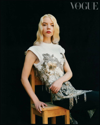 Anya Taylor-Joy by Camila Falquez for Vogue Mexico (October 2021)