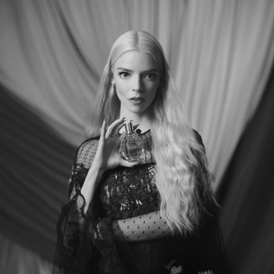 Anya Taylor-Joy by Pip for Viktor &amp; Rolf &#039;Flowerbomb&#039; Campaign 2021