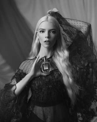 Anya Taylor-Joy by Pip for Viktor &amp; Rolf &#039;Flowerbomb&#039; Campaign 2021