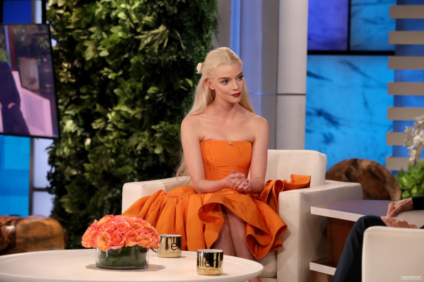 Anya Taylor-Joy - The Ellen DeGeneres Show in Los Angeles 10/25/2021