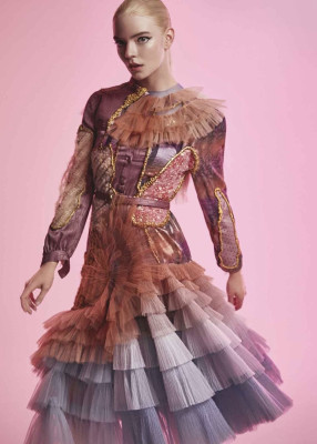 Anya Taylor-Joy for Viktor &amp; Rolf Flower Bomb Fragrance // 2020  