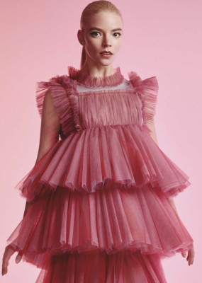 Anya Taylor-Joy for Viktor &amp; Rolf Flower Bomb Fragrance // 2020  