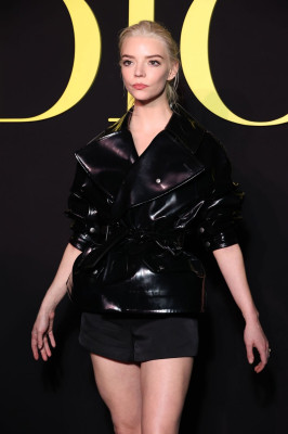 Anya Taylor-Joy at Dior Fashion Show at Paris Fashion Week 09/26/2023