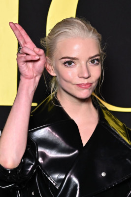 Anya Taylor-Joy at Dior Fashion Show at Paris Fashion Week 09/26/2023