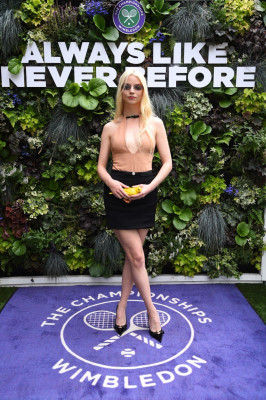 Anya Taylor-Joy – at Wimbledon Tennis Championships in London