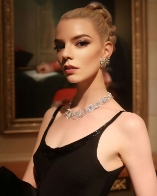 Anya Taylor-Joy – at Tiffany Blue Book Dimonds 2025 Shoot