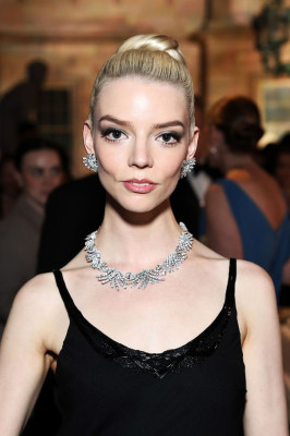 Anya Taylor-Joy – at Tiffany Blue Book Dimonds Event in New York