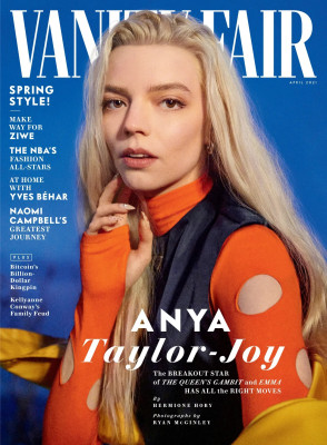 Anya Taylor-Joy by Ryan McGuinleyfor Vanity Fair // April 2021
