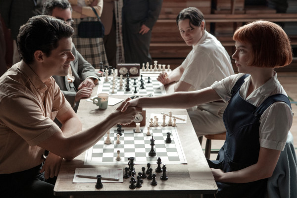 Anya Taylor-Joy in &#039;The Queen&#039;s Gambit&#039; 2020