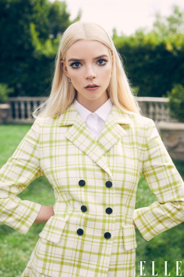 Anya Taylor-Joy by Zoey Grossman for Elle // May 2021