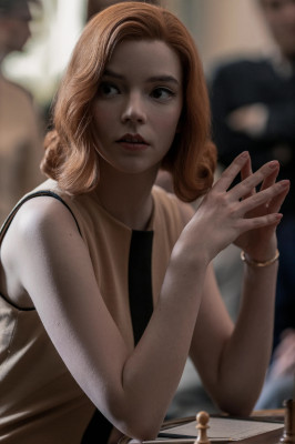 Anya Taylor-Joy in &#039;The Queen&#039;s Gambit&#039; 2020