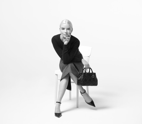 Anya Taylor-Joy by Brigitte Lacombe for Dior Lady (2023)