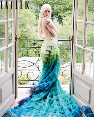 Anya Taylor-Joy by Jack Waterlot for Tatler // October 2021 