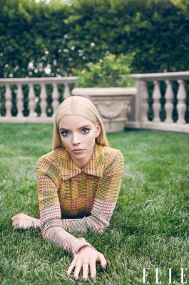 Anya Taylor-Joy by Zoey Grossman for Elle // May 2021