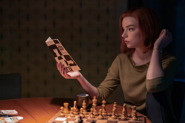 Anya Taylor-Joy in &#039;The Queen&#039;s Gambit&#039; 2020