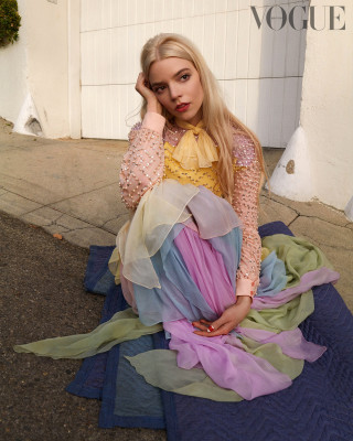 Anya Taylor-Joy by Greg Williams - Hollywood Portfolio for Vogue UK // 2021