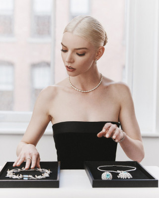 Anya Taylor-Joy for Tiffany &amp;amp; Co High Jewelry