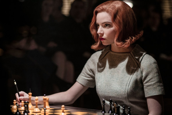 Anya Taylor-Joy in &#039;The Queen&#039;s Gambit&#039; 2020