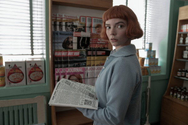 Anya Taylor-Joy in &#039;The Queen&#039;s Gambit&#039; 2020