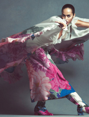 ARIANNA ARRINGTON in Elle Magazine, UK January 2020