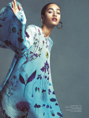 ARIANNA ARRINGTON in Elle Magazine, UK January 2020