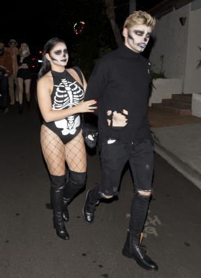 Ariel Winter Skeleton – Just Jared Halloween Party in LA 