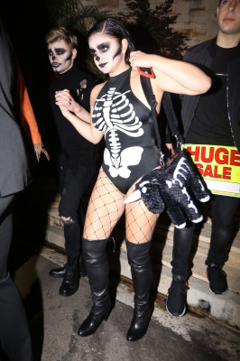 Ariel Winter Skeleton – Just Jared Halloween Party in LA 