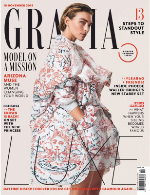 ARIZONA MUSE in Grazia Magazine, Spain November 2019
