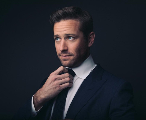 Armie Hammer by Alejandro Ibarra for TrevorLIVE LA Gala in Beverly Hills 12/03/2017