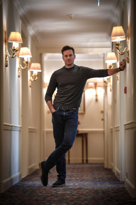 Armie Hammer by Stephane De Sakutin at Bristol Palace Hotel in Paris 12/04/2018