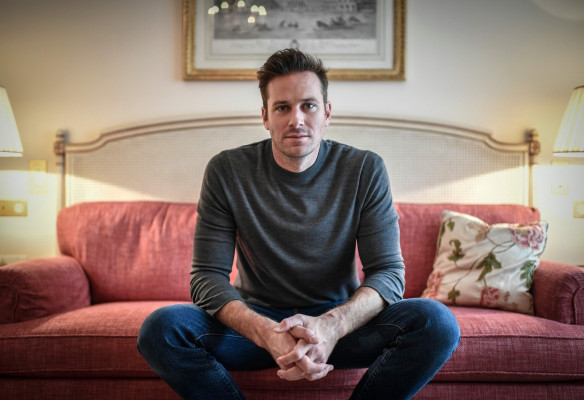Armie Hammer by Stephane De Sakutin at Bristol Palace Hotel in Paris 12/04/2018