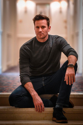 Armie Hammer by Stephane De Sakutin at Bristol Palace Hotel in Paris 12/04/2018