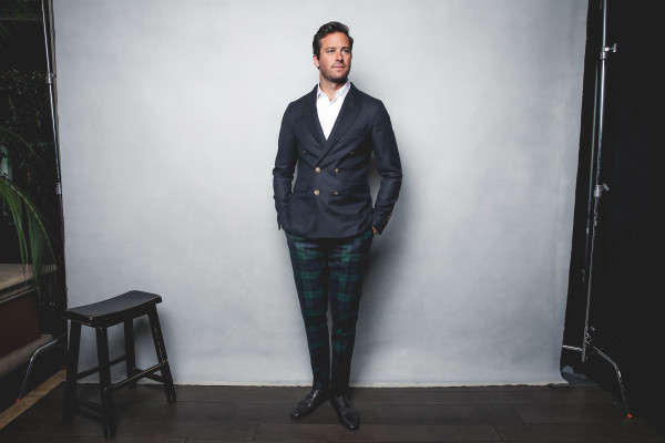 Armie Hammer by Rich Fury for BAFTA Los Angeles Tea Party 01/06/2018