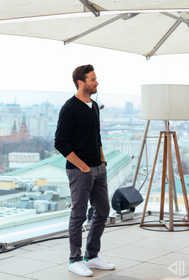 Armie Hammer - &#039;Free Fire&#039; Moscow Photocall 04/10/2017