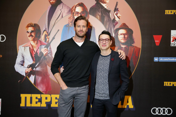 Armie Hammer - &#039;Free Fire&#039; Moscow Photocall 04/10/2017