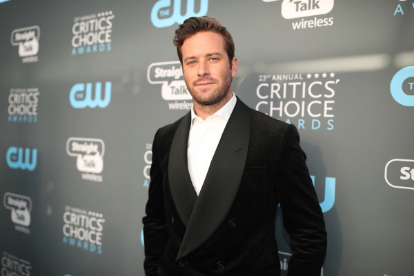 Armie Hammer - 23rd Annual Critics&#039; Choice Awards in Santa Monica 01/11/2018